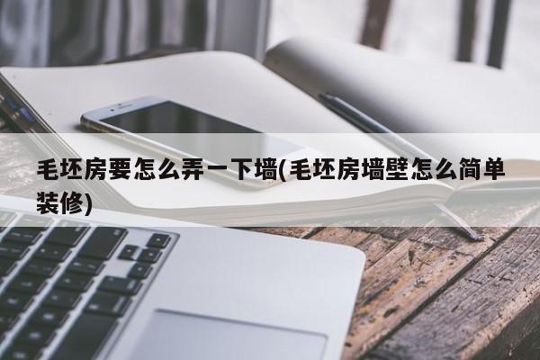 毛坯房要怎么弄一下墙(毛坯房墙壁怎么简单装修)